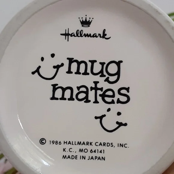Hallmark Mug Mates 1986 FRIENDS Spring Bunnies Animals Cup Mug 8 oz - Picture 8 of 8